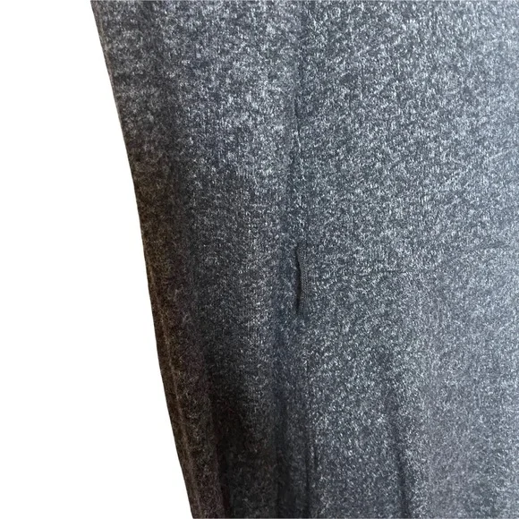 Anthropologie Saturday Sunday Gray Crossover Long Sleeve Sweater Dress - Picture 7 of 12